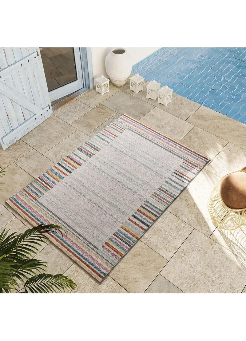 Alfombra de exterior a rayas Samara 54573 Multicolor