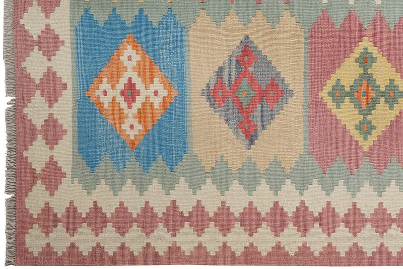 Kelim Gashgai · Handgewebt – Bunt, 227x170 cm