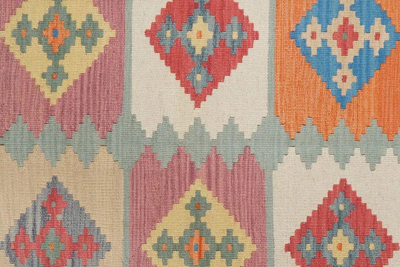 Kelim Gashgai · Handgewebt – Bunt, 227x170 cm