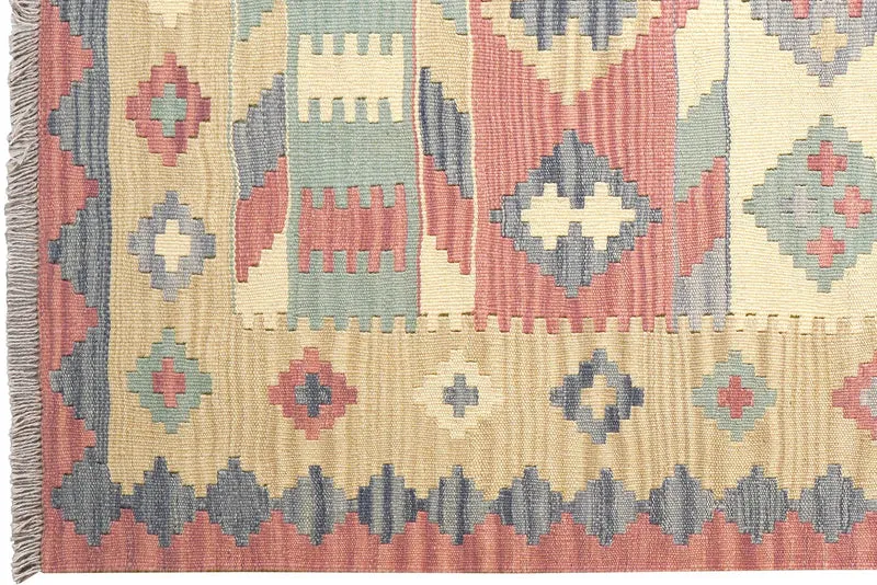 Kelim Gashgai · Handgewebt – Bunt, 182x122 cm
