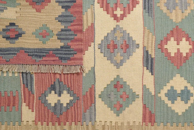 Kelim Gashgai · Handgewebt – Bunt, 182x122 cm