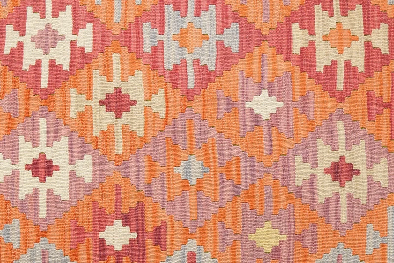 Kelim Gashgai · Handgewebt – Orange, 172x130 cm