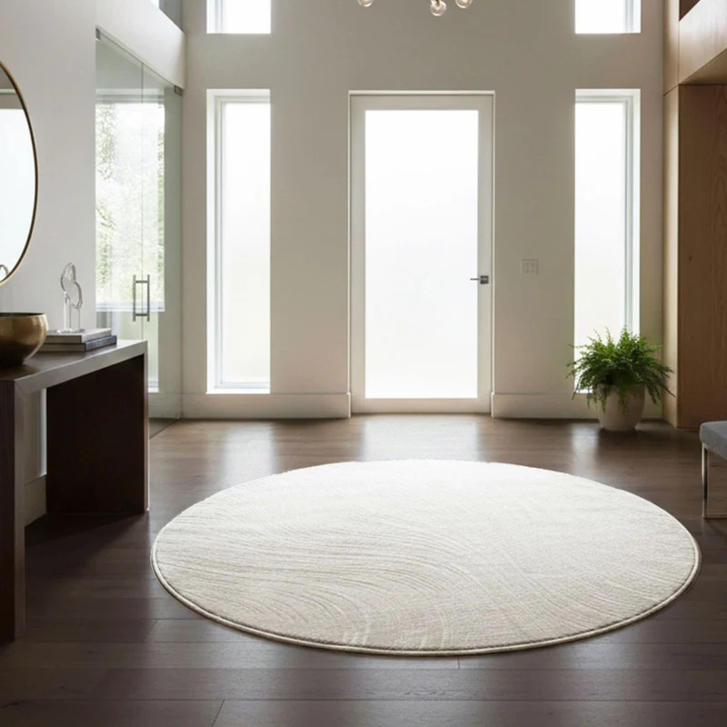 Teppich Wohnzimmer Teppich Schlafzimmer, flur, küche Kurzflor Boho Design Unifarbe Hoch-Tief-Effekt Modern 3D Weich