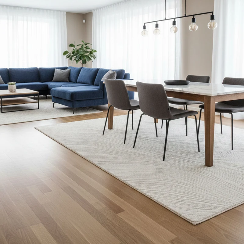 Teppich Wohnzimmer Teppich Schlafzimmer, flur, küche Kurzflor Boho Design Unifarbe Hoch-Tief-Effekt Modern 3D Weich