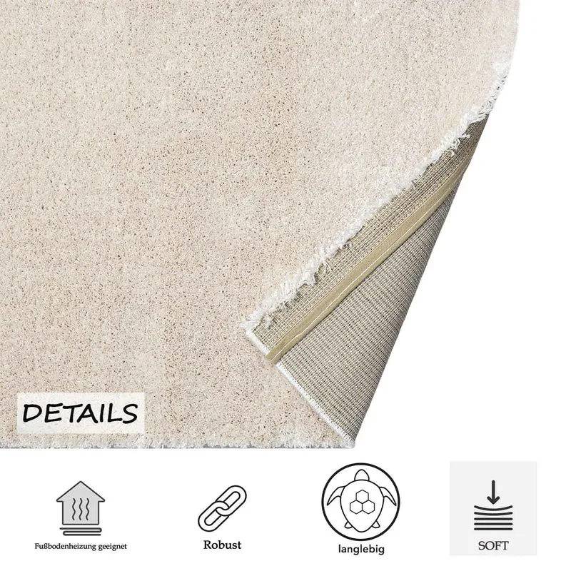Teppich kurzflor Einfarbig Super Qualität Ultra Soft für Wohnzimmer, Kinderzimmer, Schlafzimmer Läufer
