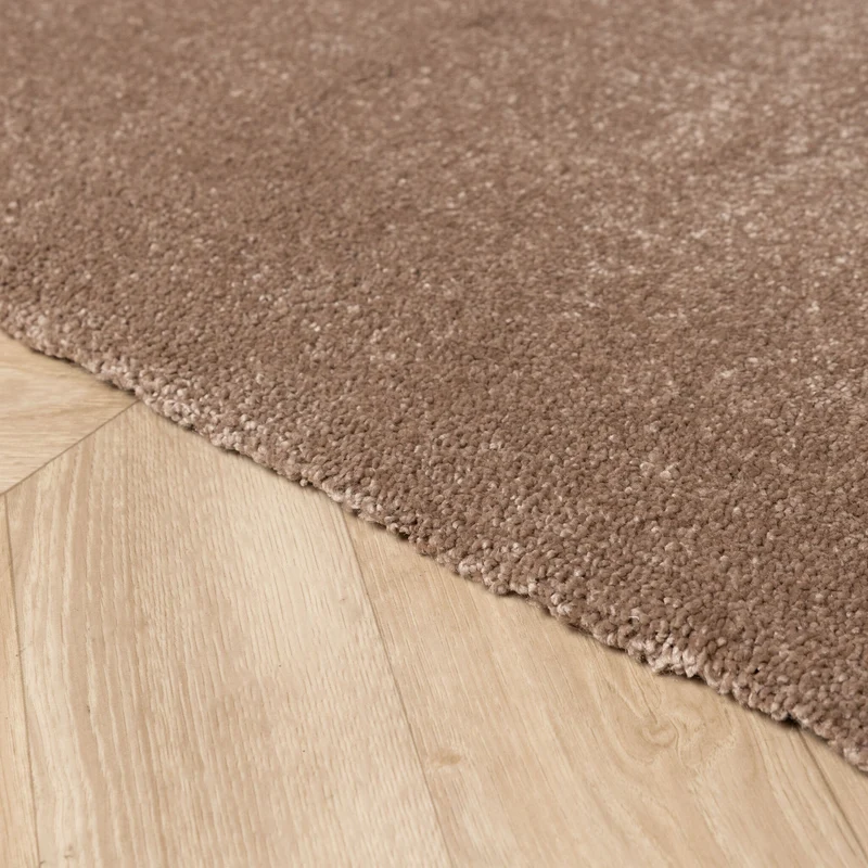 Waschbarer Teppich - Clean Braun