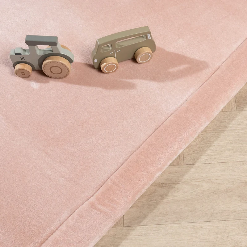 Waschbare Spielmatte Baby - Jip Rosa