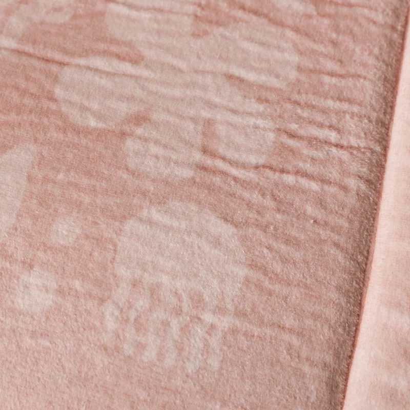 Waschbare Spielmatte Baby - Flo Rosa