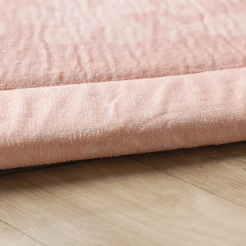 Waschbare Spielmatte Baby - Flo Rosa