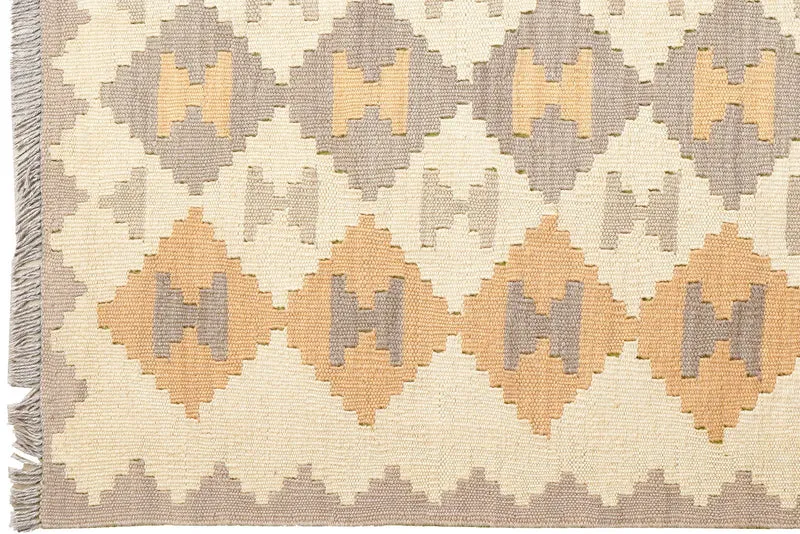 Kelim Gashgai · Handgewebt – Beige, 167x118 cm