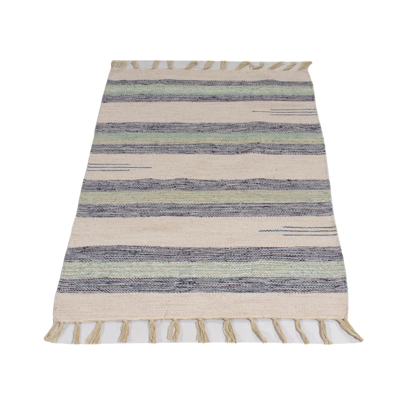 Kelim Modern Teppich 60x90cm - mehrfarbig
