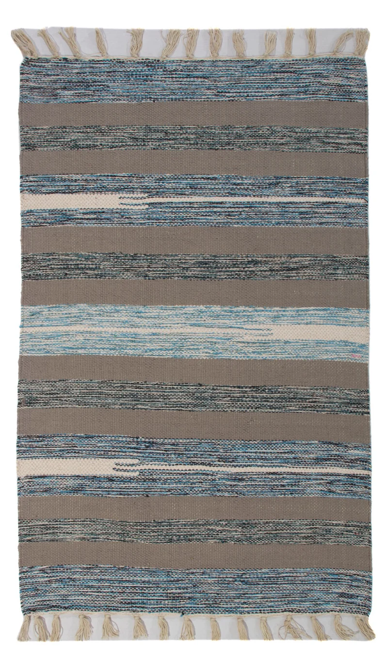 Kelim Modern Teppich 60x90cm - mehrfarbig