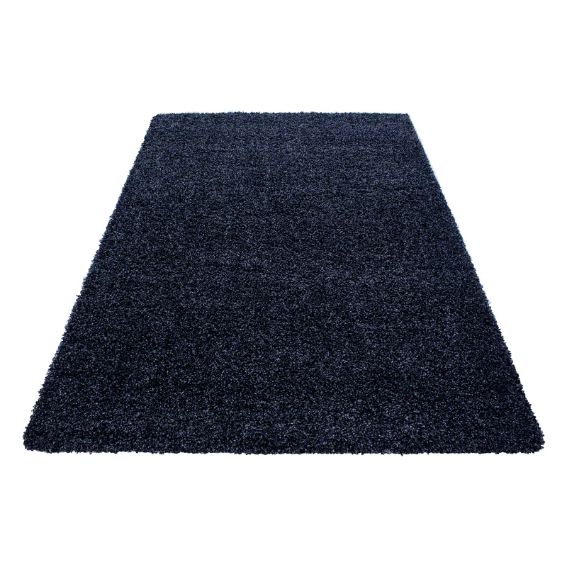 Hochflor Teppich Wohnzimmer Langflor Shaggy Teppich Einfarbig Design Flauschig