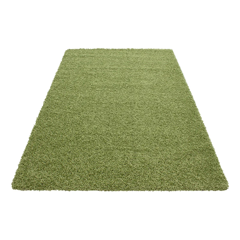 Hochflor Teppich Wohnzimmer Langflor Shaggy Teppich Einfarbig Design Flauschig