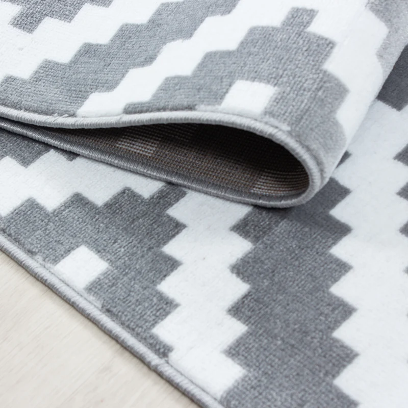 Carpettex Kurzflor Teppich Einfarbig Modern Pflegeleicht Weich