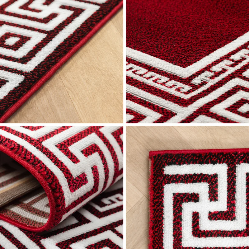 Carpettex Kurzflor Teppich Waschbar Extra Weich Modern