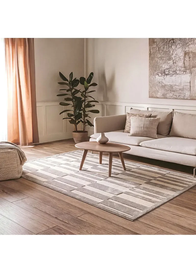 Alfombra con relieve Baresa 12940 Gris
