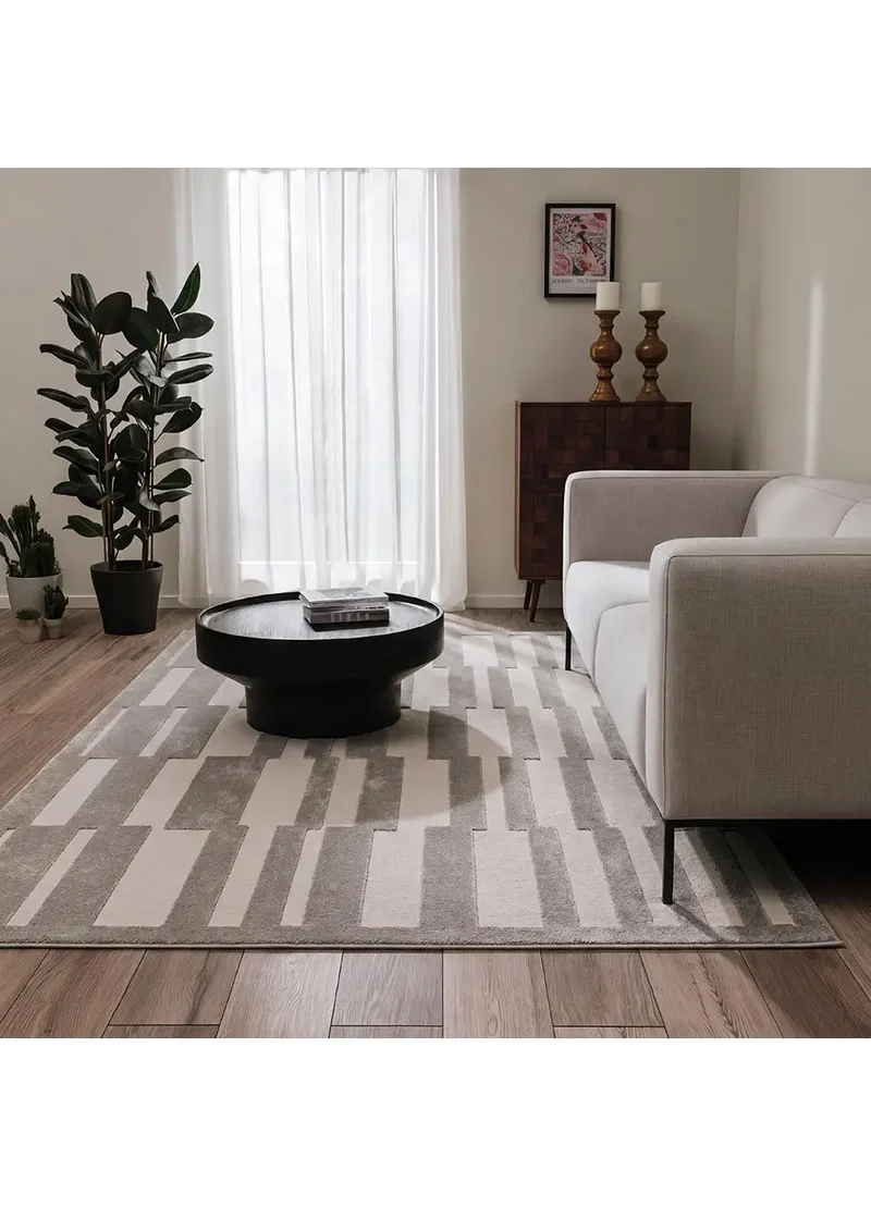 Alfombra con relieve Baresa 12940 Gris