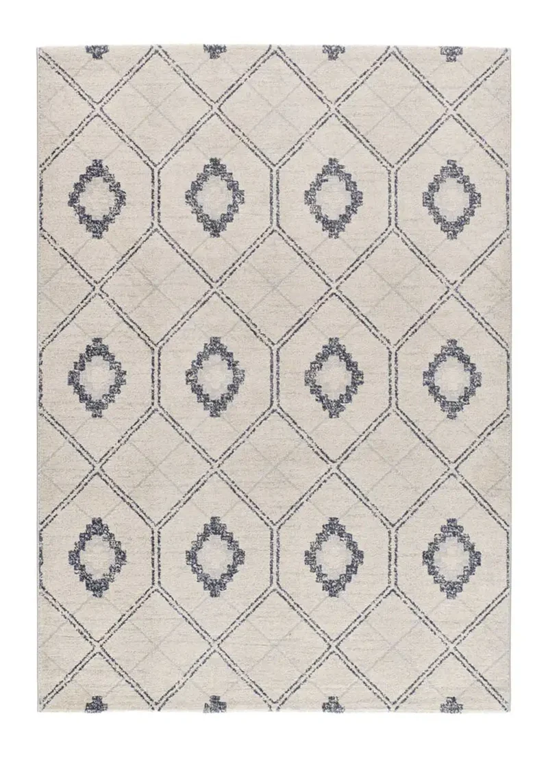 Alfombra geométrica Siroco 16806 Multi