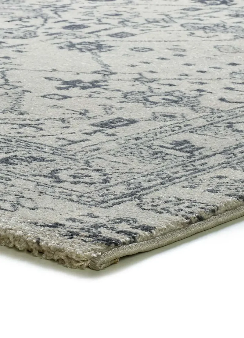 Alfombra vintage Siroco 16803 Azul