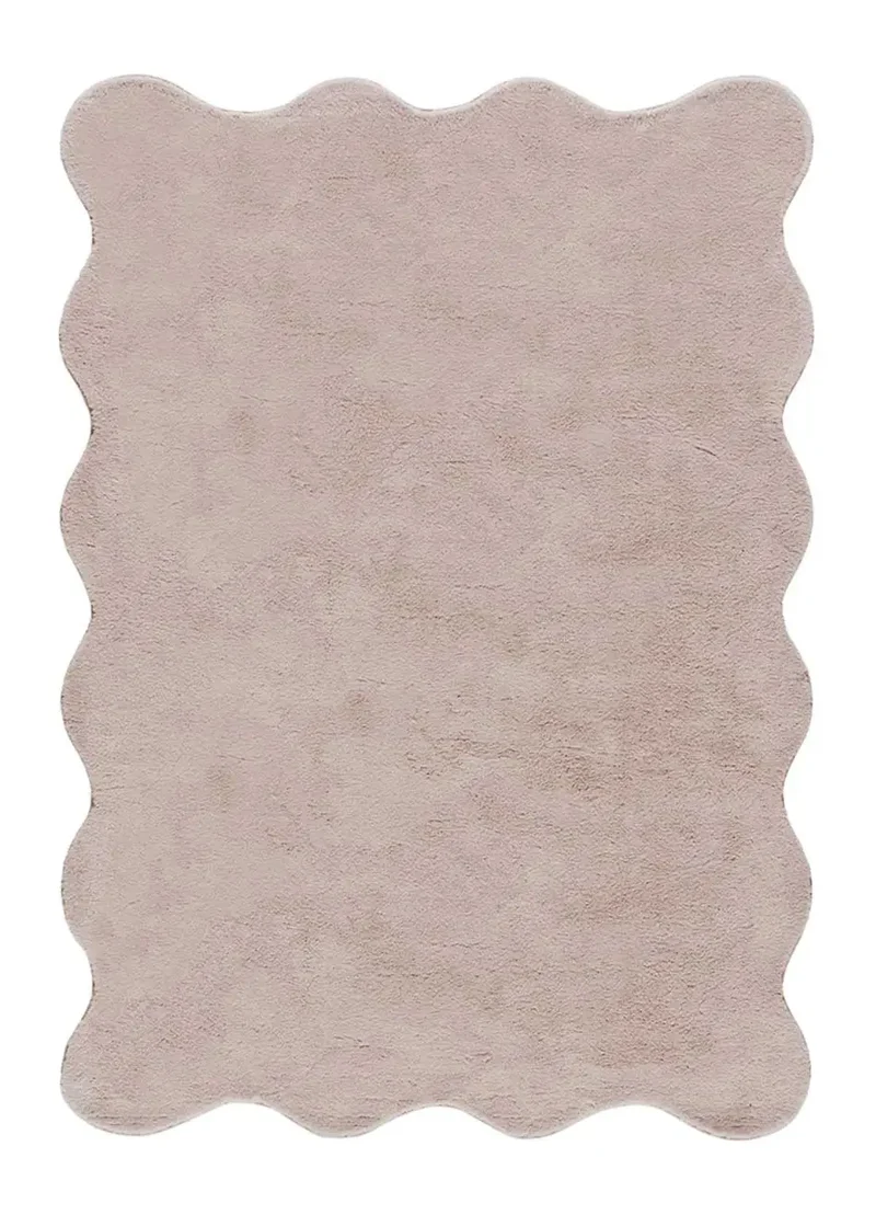 Alfombra lavable con borde ondulado Mellow Maquillaje