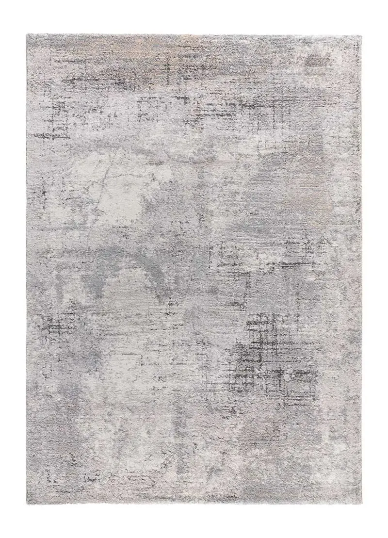 Alfombra shaggy abstracta Kivet 9060 Gris