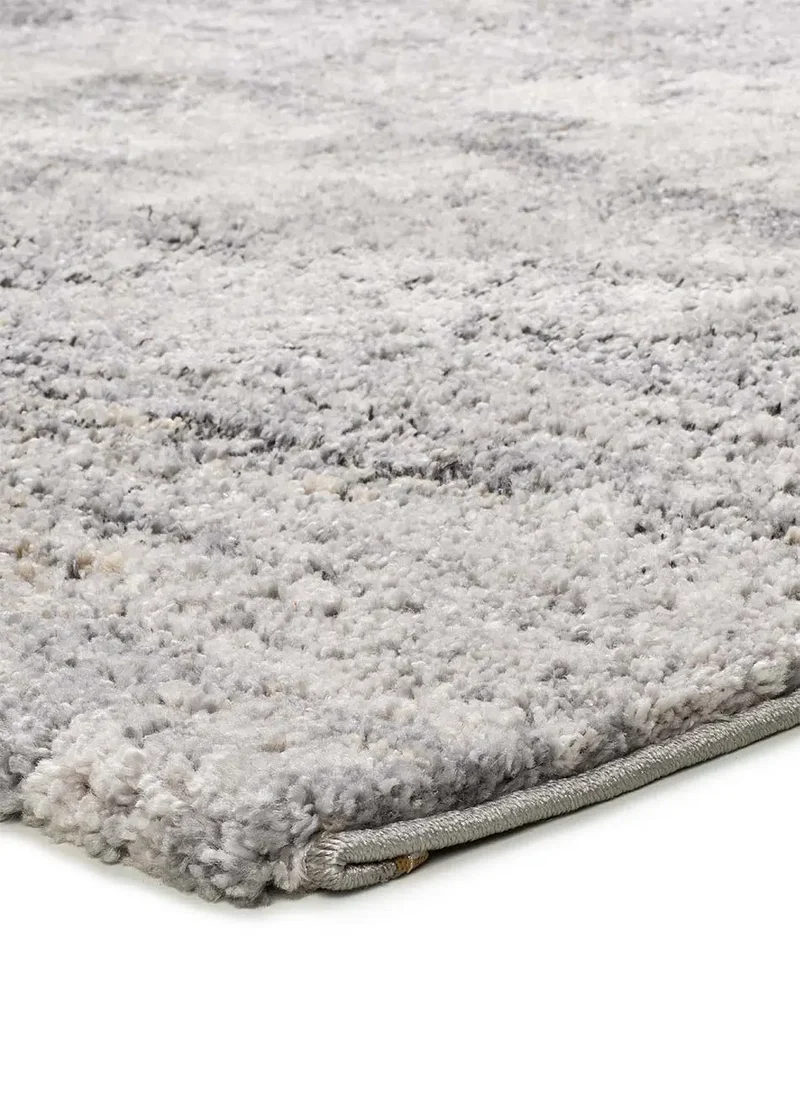Alfombra shaggy abstracta Kivet 9060 Gris