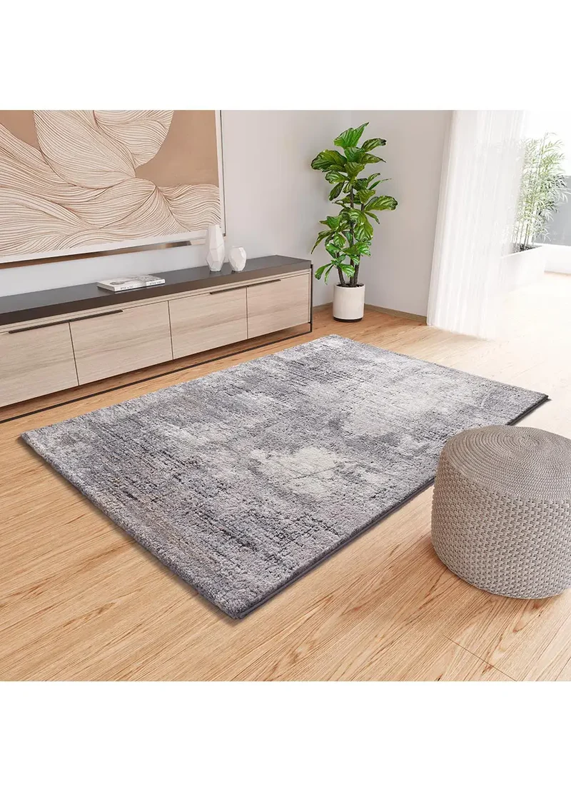 Alfombra shaggy abstracta Kivet 9060 Gris