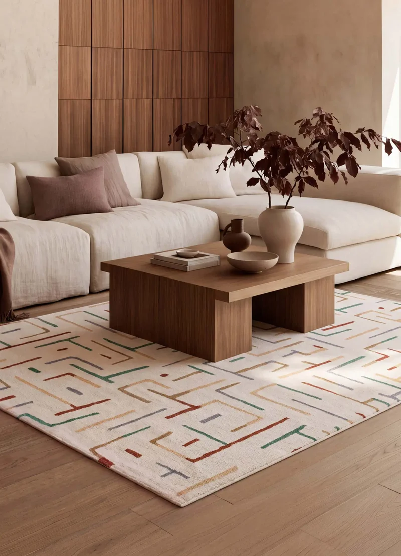 Alfombra geométrica Beruti 12925 Multicolor