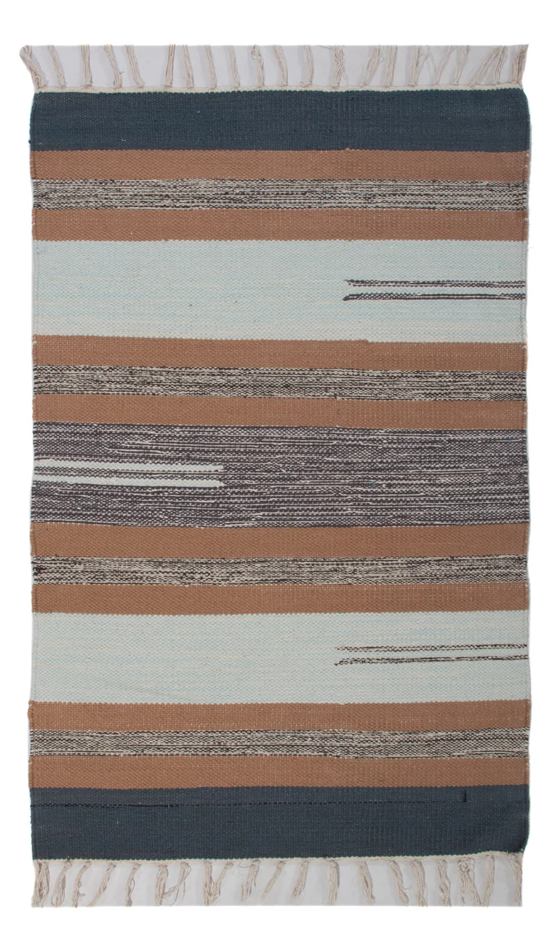 Kelim Modern Teppich 60x90cm - mehrfarbig