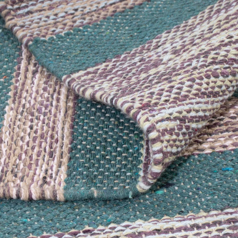 Kelim Modern Teppich 60x90cm - mehrfarbig