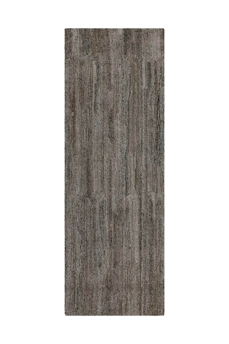 Kurzflor Teppich Grau Braun meliert "Hamptons EIGHTEEN" WECONhome