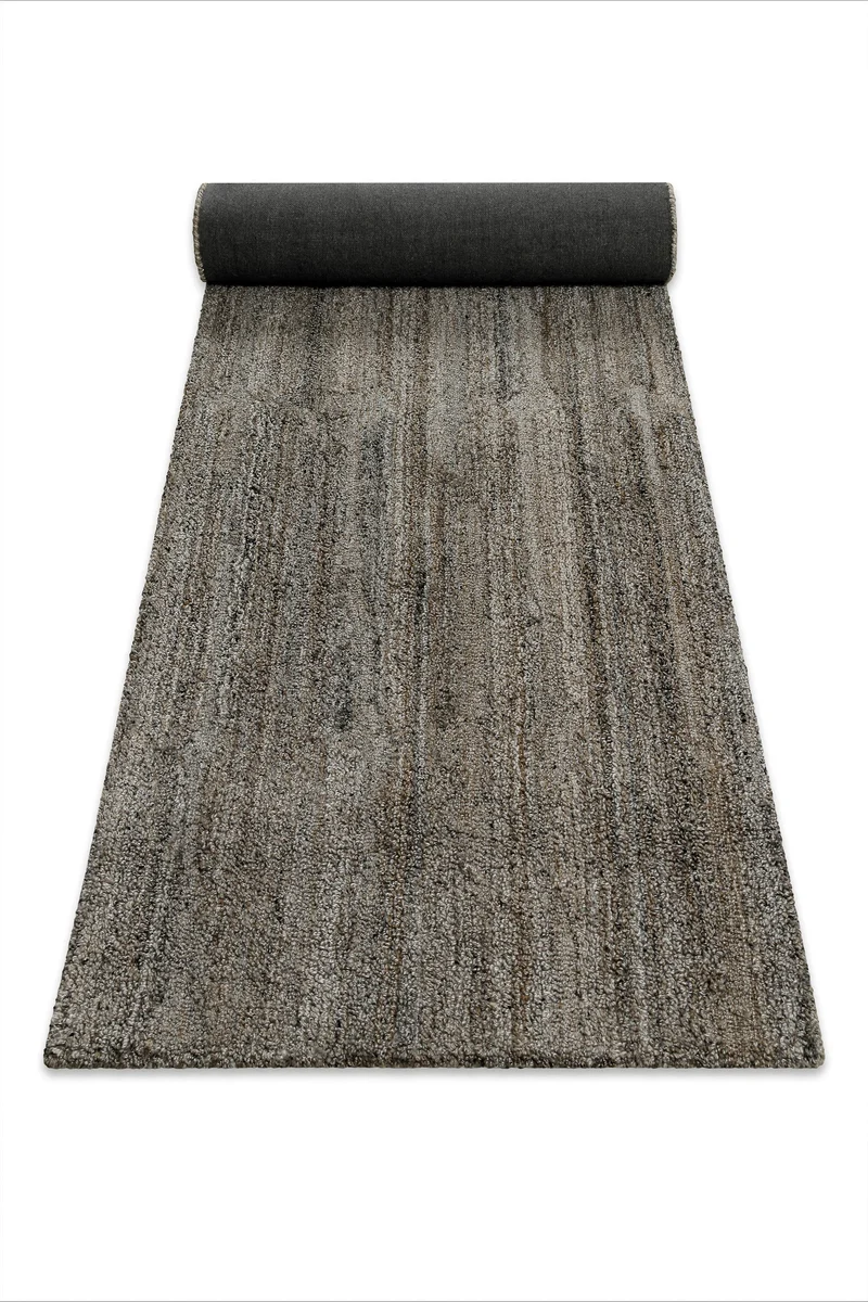 Kurzflor Teppich Grau Braun meliert "Hamptons EIGHTEEN" WECONhome