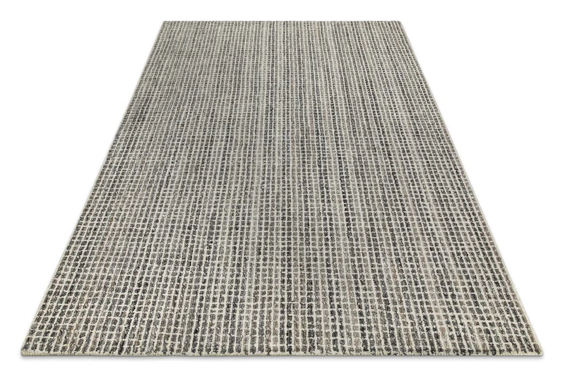Kurzflor Teppich Grau Braun meliert "Hamptons FOURTEEN" WECONhome