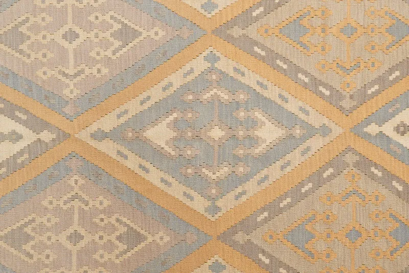 Kelim Gashgai · Handgewebt – Beige, 253x203 cm