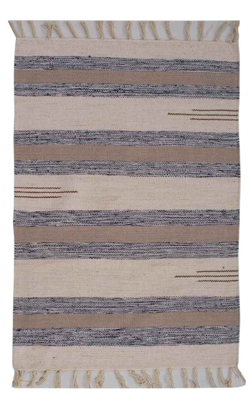 Kelim Modern Teppich 60x90cm - mehrfarbig