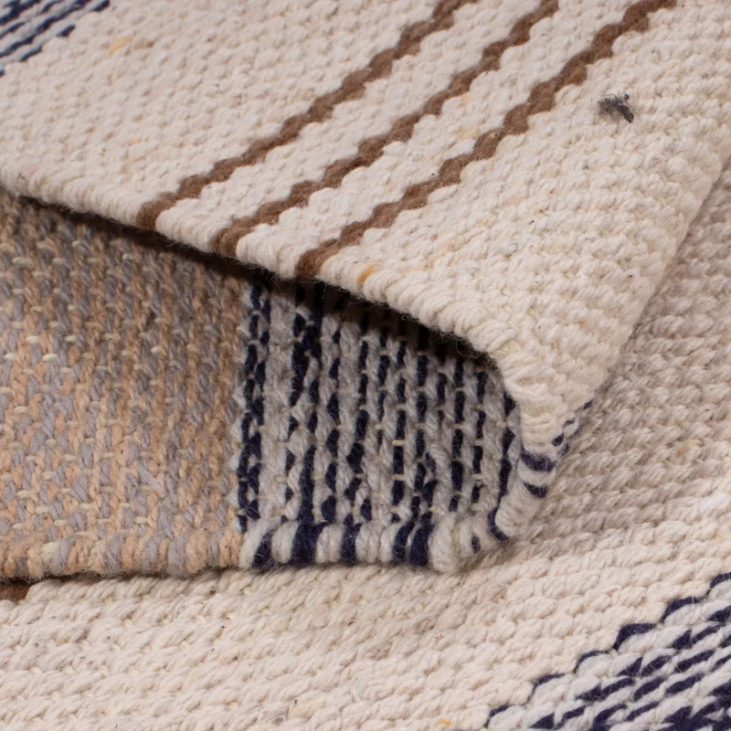 Kelim Modern Teppich 60x90cm - mehrfarbig