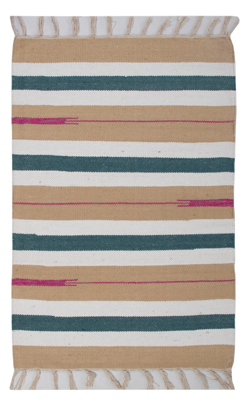 Kelim Modern Teppich 60x90cm - mehrfarbig