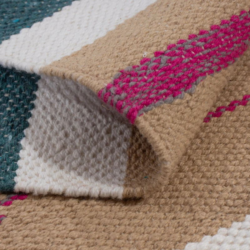 Kelim Modern Teppich 60x90cm - mehrfarbig