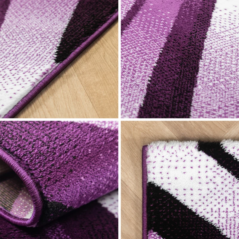 Carpettex Kurzflor Teppich Waschbar Extra Weich Modern