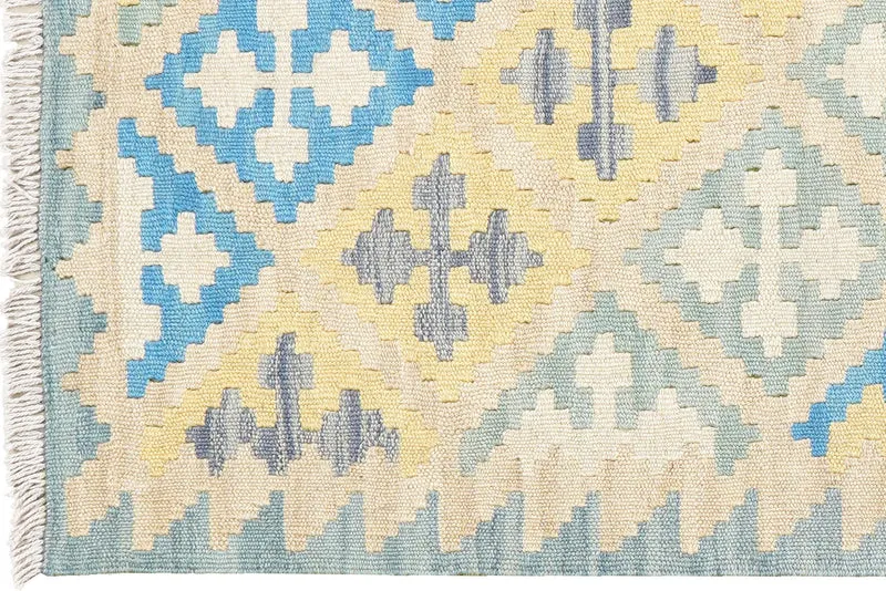 Kelim Gashgai · Handgewebt – Beige, 115x82 cm