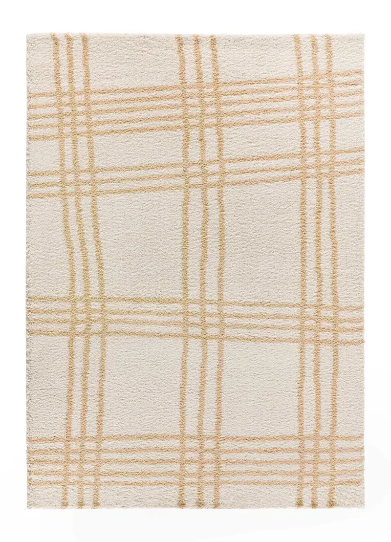 Alfombra shaggy Helia 8808 Beige