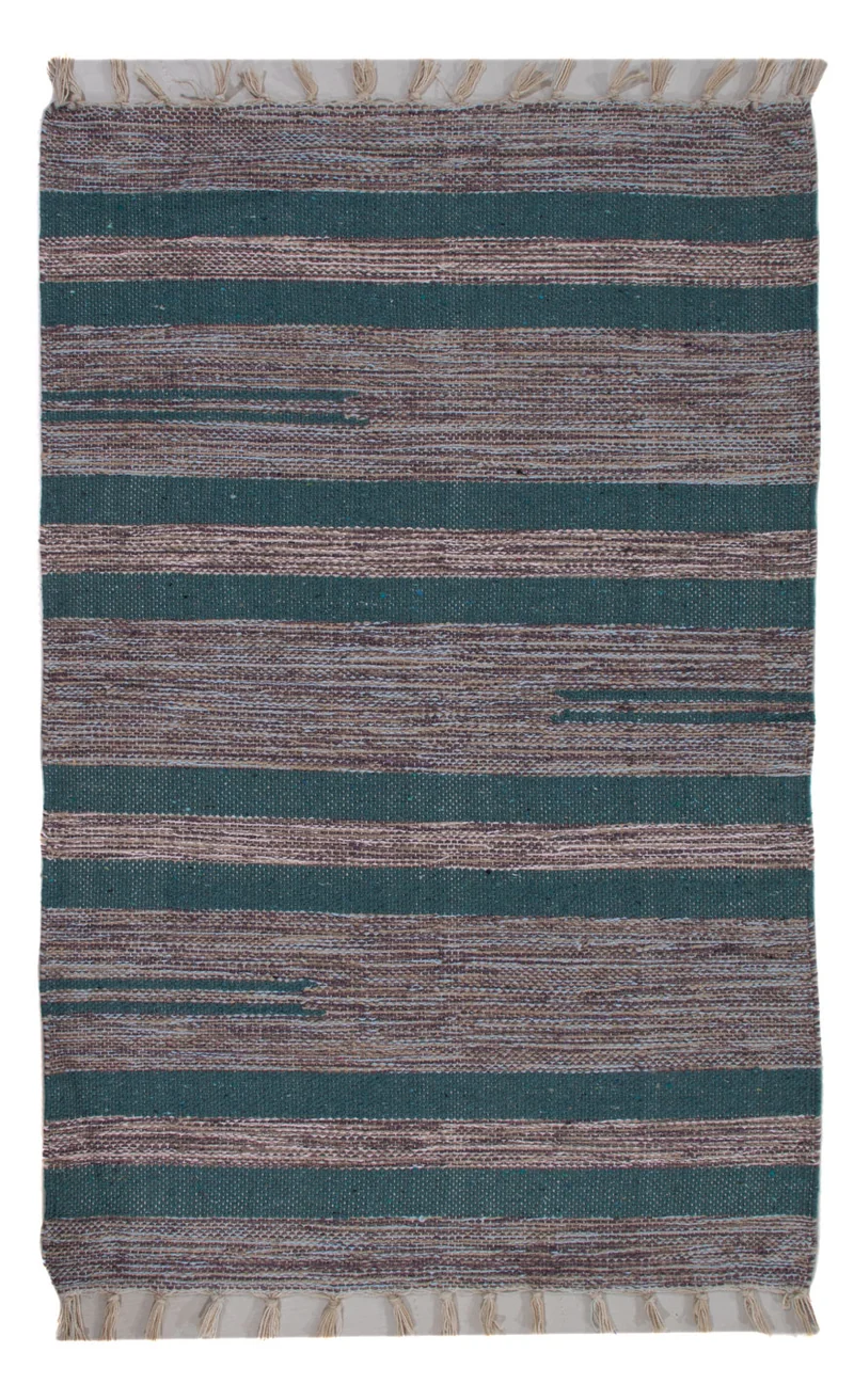 Kelim Modern Teppich 60x90cm - mehrfarbig