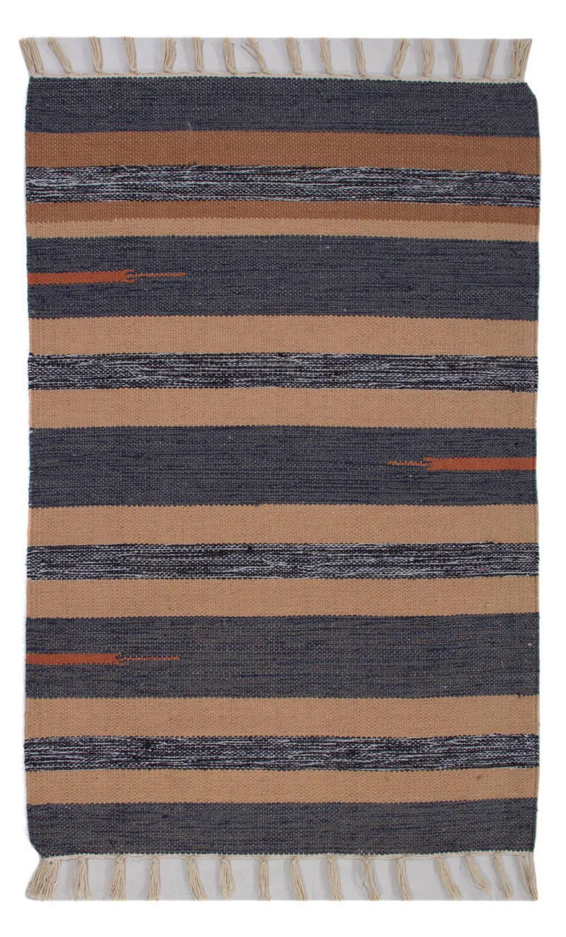 Kelim Modern Teppich 60x90cm - mehrfarbig