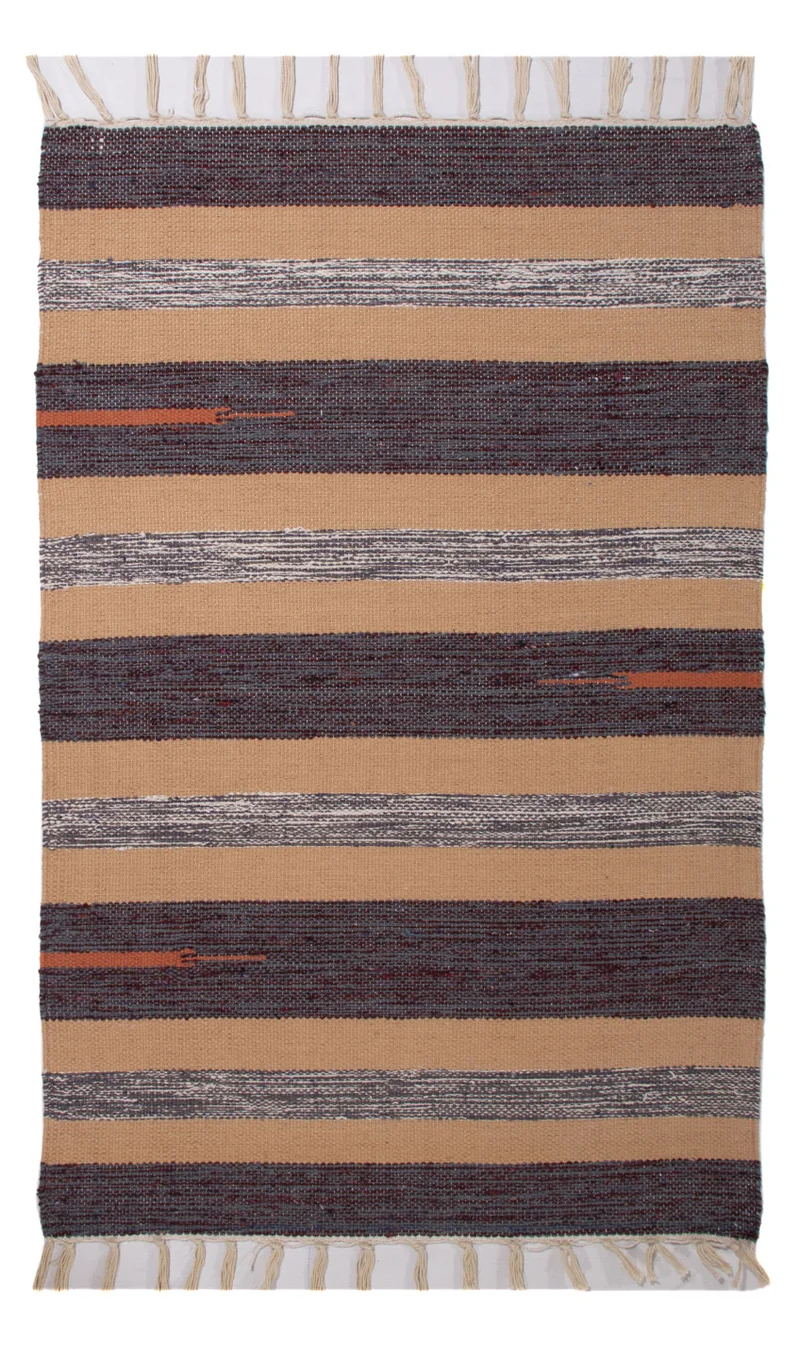 Kelim Modern Teppich 60x90cm - mehrfarbig