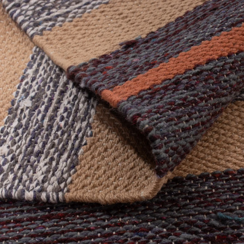 Kelim Modern Teppich 60x90cm - mehrfarbig