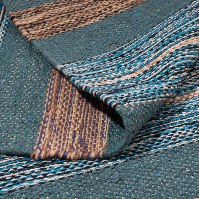 Kelim Modern Teppich 60x90cm - mehrfarbig