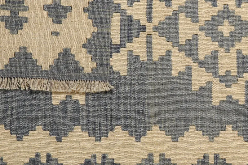 Kelim Gashgai · Handgewebt – Beige, 148x99 cm