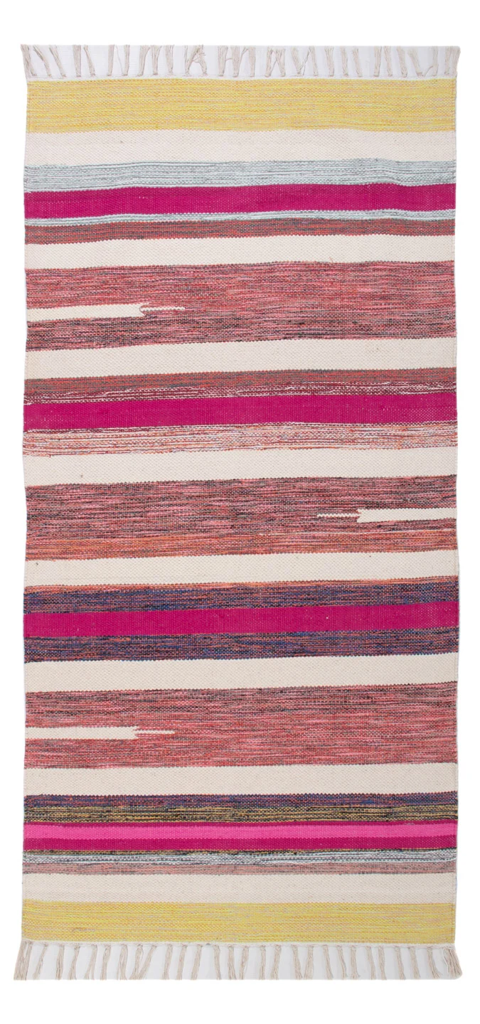 Kelim Modern Teppich 70x150cm - mehrfarbig