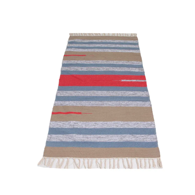Kelim Modern Teppich 70x150cm - mehrfarbig